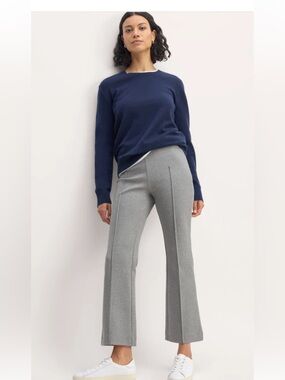 NWOT Everlane Dream Pant Kick Flare Gray L